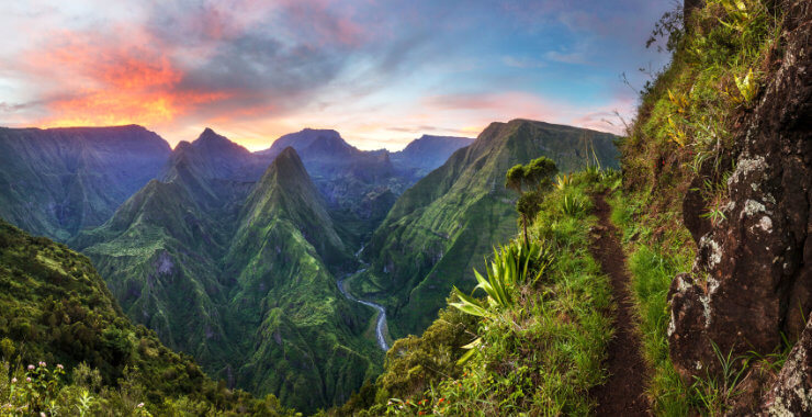 Les parcs de l'ile de la Réunion