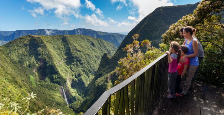 Les parcs de l'ile de la Réunion